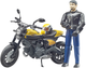 Мотоцикл Bruder Ducati Scrambler Full Throttle з фігуркою (4001702630539) - зображення 2