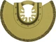 Різак напівкруглий Haisser НS 107006 (BP48601) - зображення 1
