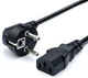 Сетевой кабель питания Euro без заземления 2-pin ProfCable8-150 Черный - изображение 2