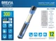 Профессиональный инспекционный телескопический LED-фонарь Brevia 3W COB+1W LED 300lm 2000mAh microUSB STM00893 - изображение 3
