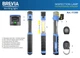 Профессиональный инспекционный телескопический LED-фонарь Brevia 3W COB+1W LED 300lm 2000mAh microUSB STM00893 - изображение 5