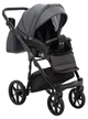 Коляска 2 в 1 Adamex Nola Eco SA-5 графіт - зображення 8