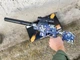 Снайперская винтовка AWP АВМ стреляет орбизами, Игрушечный гелевый автомат на шариках orbeez Синий - изображение 3