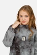 Свитшот для девочки Viollen Girl kids 128 см Темно-серый ЦБ-00261978 - изображение 3