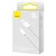 Кабель USB Type-C > USB Baseus Dynamic Series Fast Charging 100W 1.0m (CALD000602) White - изображение 2