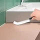 Щітка щілинна універсальна для прибирання у важкодоступних місцях кухні, ванної, плиткових швів 1 шт. Білий із чорним - зображення 3