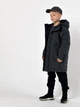 Подростковое зимнее пальто-парка для мальчика X-Woyz DT-8352-29 152 см Графит (2000002508519) - изображение 2