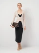 Свитер женский Zara 5755/880 S Бежевый (05755008805021) - изображение 3