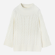 Sweter z golfem damski Tatuum Willa T2422.089B-105 L Biały (5900142375590) - obraz 4