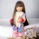 Кукла Реборн 55 см Кинди силиконовая NPK DOLL - изображение 3