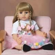 Кукла Реборн 55 см единорожка силиконовая NPK DOLL - изображение 2