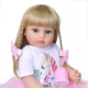 Кукла Реборн 55 см единорожка силиконовая NPK DOLL - изображение 5