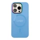 Чохол AG-Glass Chrome Camera with Magsafe для iPhone 14 Pro Max Колір Pink Sand - изображение 5