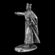 Статуэтка Король Англии Генрих II 6,5 см из металла и олова, коллекционная, антиквариат, подарок коллекционеру - изображение 2