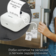 Термопринтер JETIX Mini Printer для печати со смартфона + большой набор термобумаги в комплекте - изображение 6