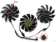 Вентилятор кулер для видеокарты Gigabyte RTX 2070 2080 Ti 3070 Ti RX 6800 6900 XT Gaming 83 мм Everflow T128015SU (GA92S2U T129215SU PLA09215S12H) комплект 3 шт (№414.7) - изображение 3