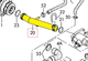 032121065G Seat, Skoda, Vw Фланець з нержавіючої сталі - зображення 2