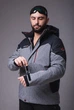 Горнолыжная мужская куртка High Experience М серая - изображение 6