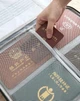Органайзер папка для документов с кодовым замком на 2 отделения Черный - изображение 5