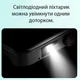 Жіночий водонепроникний смарт годинник EIGIIS з HD дисплеєм 1.69” та світлодіодним ліхтариком, 260 мАг, чорний (92515935) - зображення 4