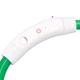 Светящийся аккумуляторный ошейник для собак / котов Light It с 3 режимами работы и зарядкой USB, размер S (40 см), зеленый (92545866) - изображение 7