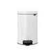 Бак для мусора Pedal Bin Brabantia New Icon, 12 л, белый (111969) - изображение 1