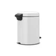 Бак для мусора Pedal Bin Brabantia New Icon, 5 л, белый (112065) - изображение 4