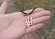 Кулон Тризуб зі шнуром 50 см. Срібло 925°. (АРТ. №142/50) Dadiverin Jewelry - изображение 3