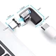 Переходник кутовий Magnetic Adapter EARLDOM ET-OT59 Type-C/Type-C 100W (ET-OT59) - изображение 4