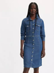 Плаття-сорочка міді літнє жіноче Levi's Otto Western Dress A7565-0000 S Square Deal 2 (5401128628216) - зображення 1