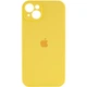 Защитный чехол-накладка Silicone Full Case AA Camera Protect для Apple iPhone 15 Sunny Yellow (FullAAi15-56) - изображение 1