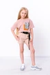 Шорти для дівчинки NoBrand 98 Бежевий (p-11179-120806) - изображение 1
