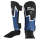 Захист гомілки та стопи для єдиноборств захист для ніг Fairtex 9486 розмір M Black-Blue - зображення 1