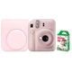 Набір Камера моментального друку Fujifilm INSTAX Mini 12 Blossom Pink / Чохол рожевий / Фотопапір на 10 знімків - изображение 1