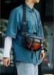 Мужская сумка бананка Sambag Dynamicdart черно-оранжевая 38 × 21 × 7 см (80411129m) - изображение 3
