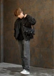 Чоловіча сумка бананка Sambag Dynamicdart чорна 38 × 21 × 7 см (80411702m) - зображення 3