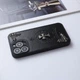 Чехол пенель для Apple Iphone 14 Pro Max Chrome Hearts крест экокожа + ободок из плотного силикона черный (339054) - изображение 2
