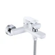 Змішувач для ванни Qtap Jay (з душовим гарнітуром) QTJAY259CRW45553 Chrome/White - зображення 1