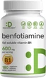 Бенфотиамин премиум-класса Deal Supplement Benfotiamine 600mg 180 капсул - изображение 1