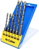 Набор буров S&R Meister 4X Cutter HSS sds-plus 6 шт (211241006) - изображение 1