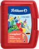 Пластилин Pelikan Creaplast 14 шт 10 цветов 240 г в красном боксе (606745) - изображение 1