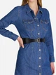 Ремень женский из натуральной кожи Levi's 639087818 120 см Черный (1159817000) - изображение 4