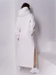 Сукня довга зимова жіноча ISSA PLUS 14898 XL Молочна (issa2007682652433) - зображення 2