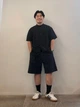 Рубашка хлопковая мужская Uniqlo 592190745 S Черная (1159816610) - изображение 8