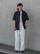 Рубашка хлопковая мужская Uniqlo 592190745 S Черная (1159816610) - изображение 9