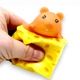 Іграшка антистрес Мишеня в сирі сквіші Squishies для дітей і дорослих коричневе - зображення 1