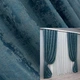Комплект готовых штор VR-Textil Жаккард Sultan YL № 1546ш Лазурный 100х270 см 2 шт (31-785) - изображение 1