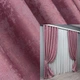 Комплект готовых штор VR-Textil Жаккард Sultan № 1560ш Темно-розовый 100х285 см 2 шт (31-731) - изображение 1
