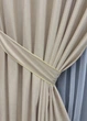 Комплект готовых штор VR-Textil Бархат № 1550ш Бежевый 150х290 см 2 шт (33-0422) - изображение 5