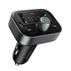 FM модулятор для автомобиля BASEUS S-09 PRO SERIES CAR FM TRANSMITTER CLUSTER BLACK (55209) - изображение 4